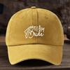 TEAM Bride Letter Print Baseball Hat Men's Outdoor Peaked Hat Trend