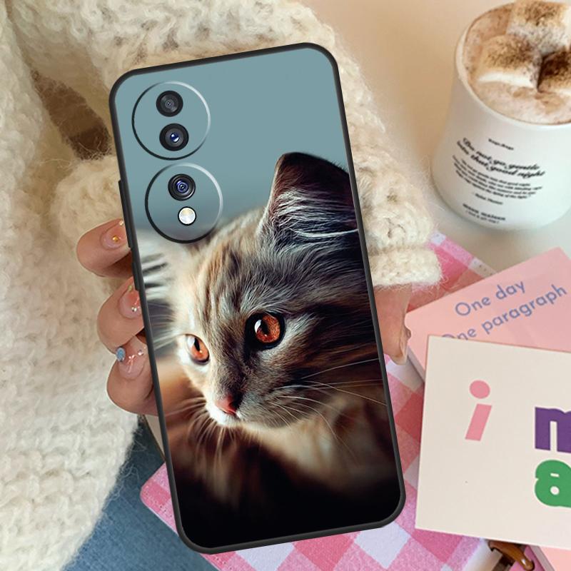 Kitted Cats Cute Case For Honor X8 X6 X7 X9 Magic 4 5 Pro 50 70 90 Lite 8X Honor X9a X6a X7a X8a X9b Cover