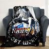 Colorful Unicorn Blanket Personalized Name Soft Comfortable Stylish Blanket Car Blanket Perfect For Travel Camping Outdoor Home Suitable For All