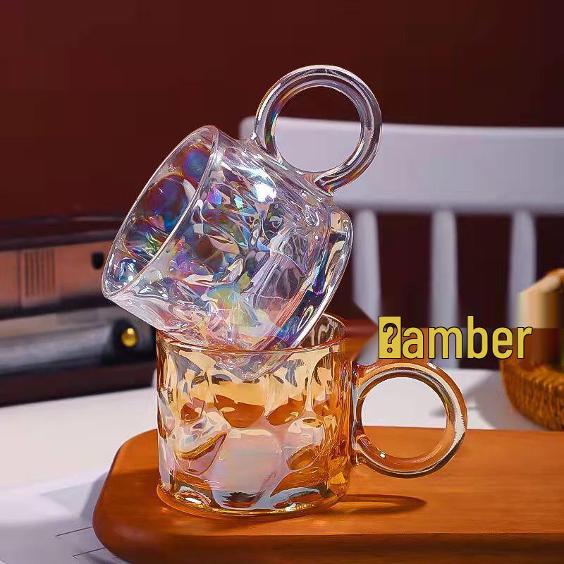 Yolco Ring Handle Glass Cup Set