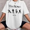 The Rose Dubbelalbum T-shirt Gryning Till Skymning Turné 2023 Kpop Indie Rock Woosung Dojoon Hajoon Jaehyeong långa eller korta ärmar