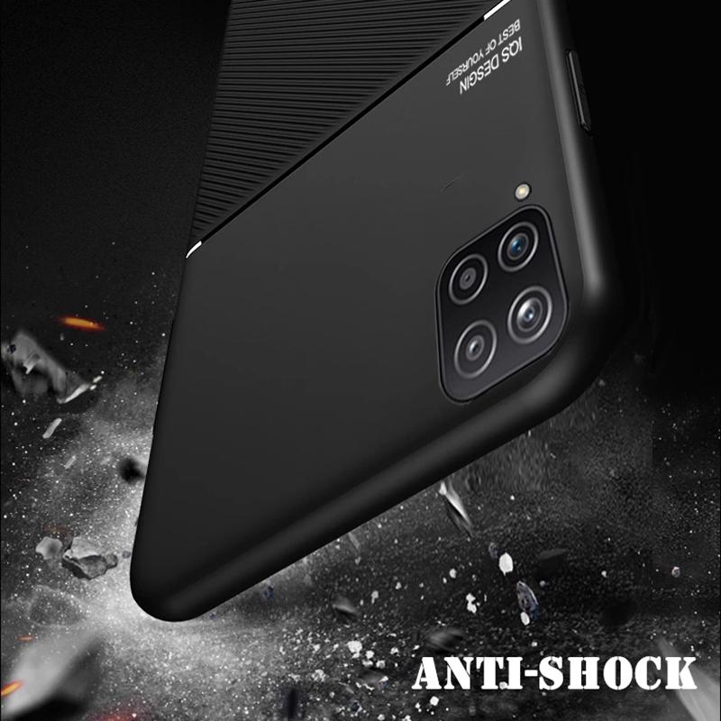 Leather Soft Case For Samsung Galaxy A12 A02 A32 A42 A52 A72 A21S A51 A71 A01 A11 A31 A50 A70 A10 A20 A30 s M21S M31S S20 FE S21 S30 Plus Ultra Cover