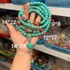 Natural Red Stone High Porcelain Mengsong Original Neck Hanging Sweater Chain Buddha Beads Rosary Beads Wenwan Accessories Multi-circle Bracelet