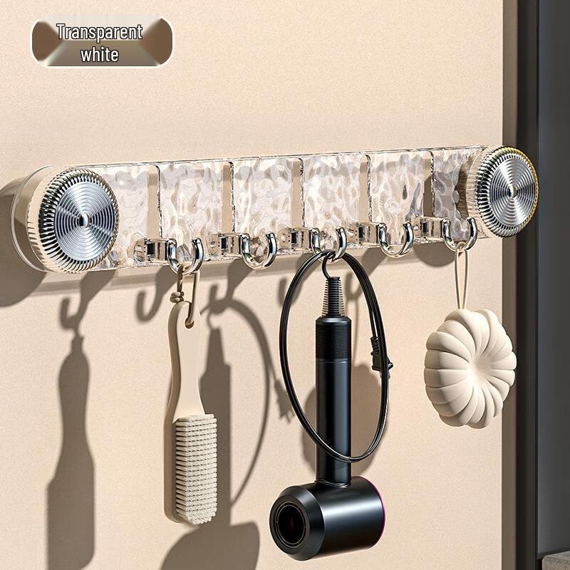 Rotating Suction Cup Hook Rack (2-Pack)