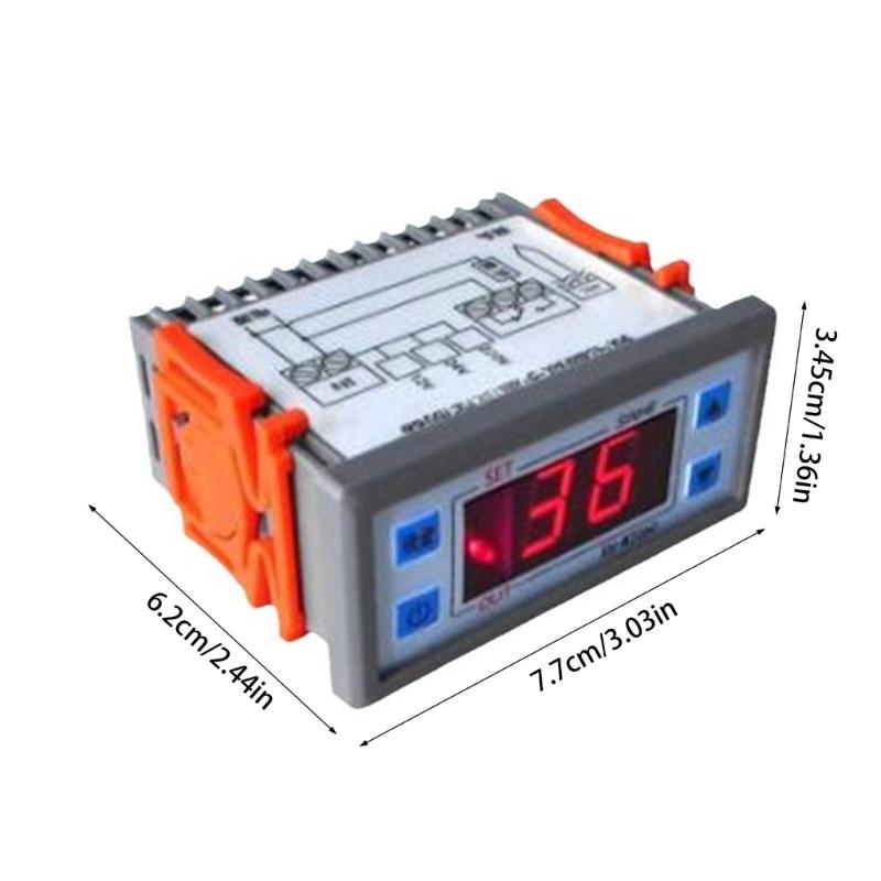 Multifuntionl Temperature Controller Thermostat Regulator for Cooling and Heating with User Friendly Calibration Feature
