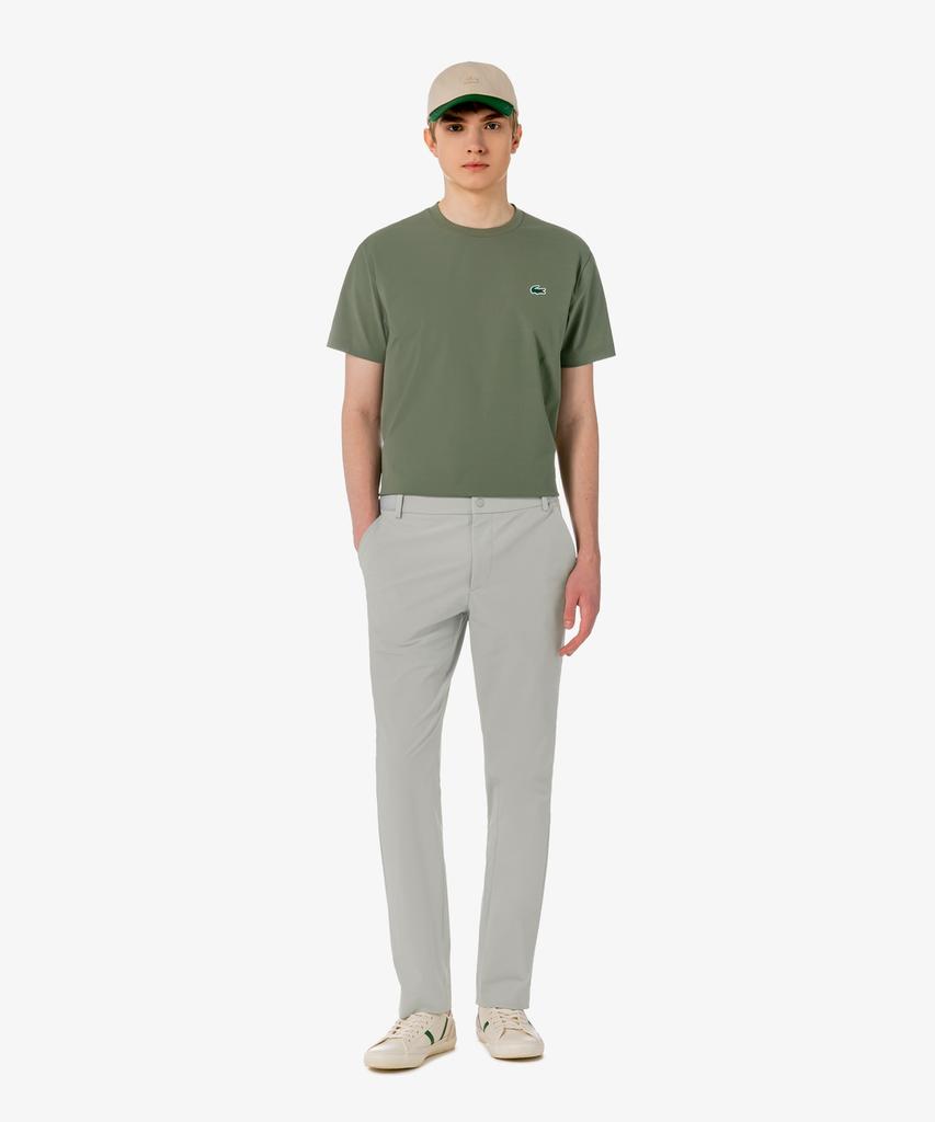 LACOSTE Men'S Performance Woven-Like T-Shirt Th360E-56G Bmy
