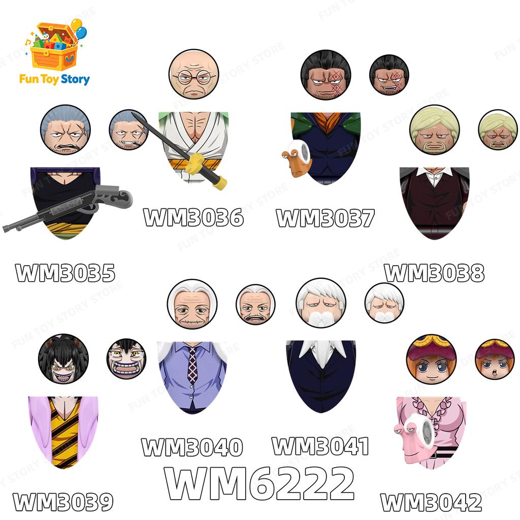 WM6222 Cartoon Series Assembled Building Blocks, Renzi Toys, Film and Television Enthusiasts Collection, Gift for People
