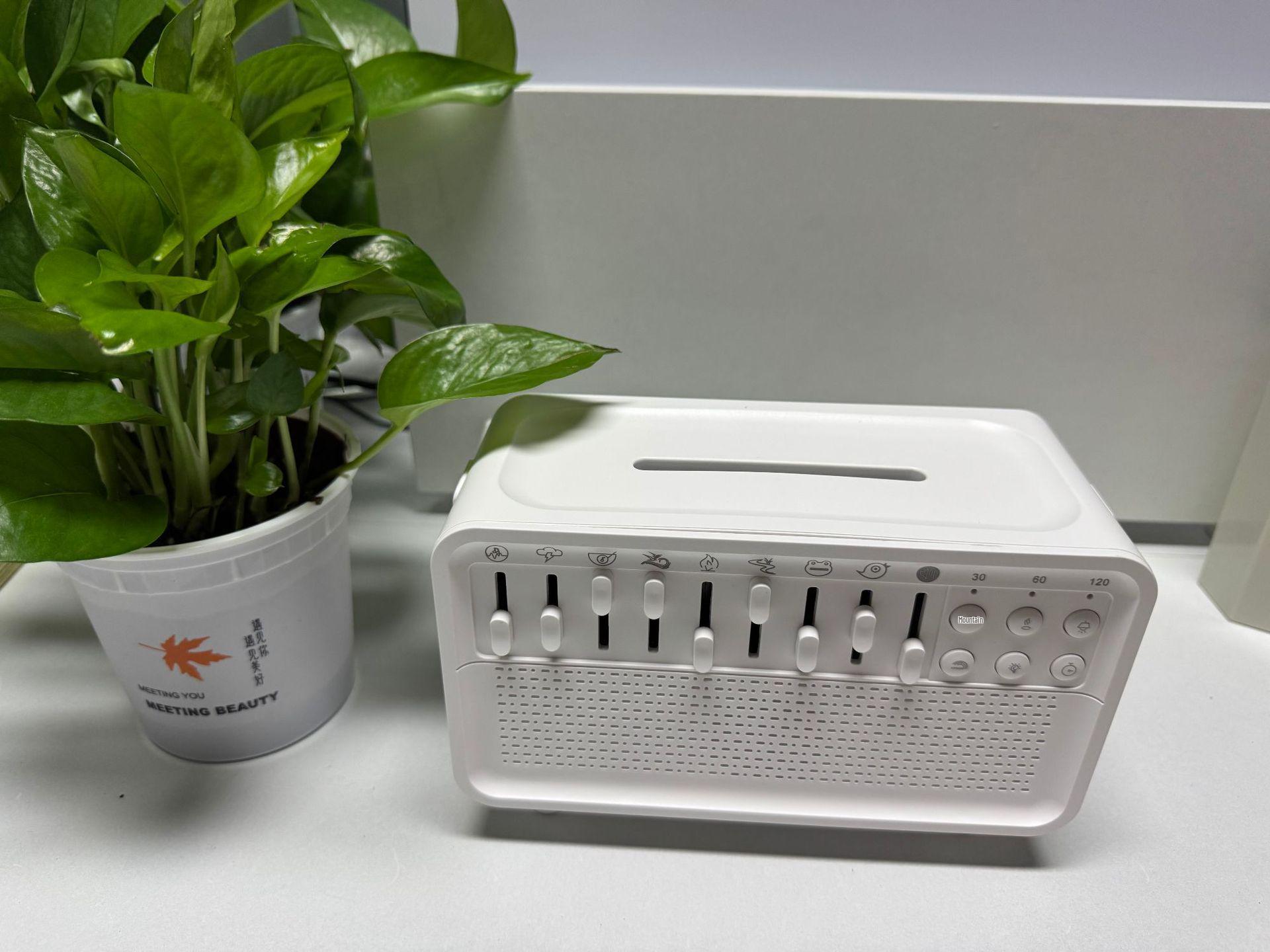 Bluetooth Aroma Diffuser & Night Light Humidifier with White Noise Speaker 3W