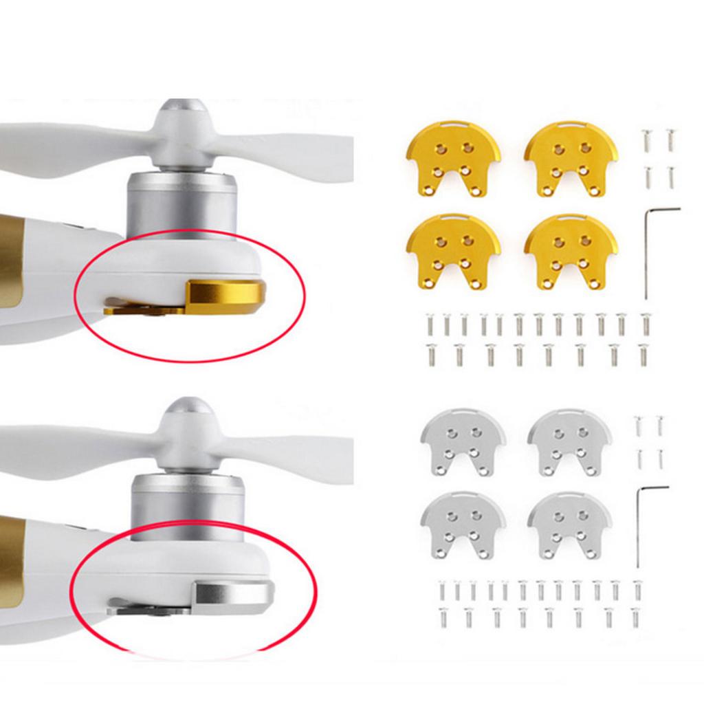 4pcs Motor Protection Cover Reinforce Base for DJI Phantom 2 3 Standard/ Professional /Advanced Drone Accessories