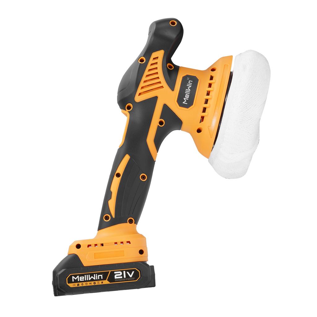 150mm Sladdlös Elektrisk Bilpolermaskin 8 Justerbar Elektrisk Vaxning Slipning Försegling Glaseringsverktyg För Makita 18V Batteristift