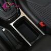 Stainless Steel Car Water Cup Panel Cover Trim Sticker for Ford Focus 3 MK3 LHD 2015 2016 2017 2018 Accessories