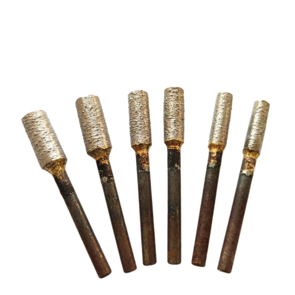 Sintered Diamond Grinding Head for Granite & Marble: Extended Rod, Polishing, Engraving for Hand Drill & Machine