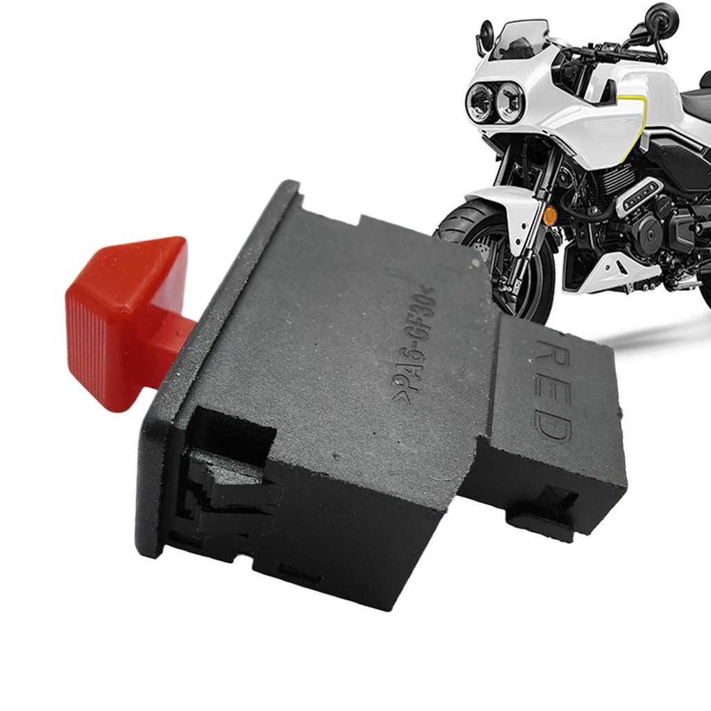 Motorcycle Hazard Flash Button, Warning Light Button | Double Flash Hazard Light Turn Button,