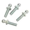 4Pcs 10mm   Studs 5Celsius16‑18 Thread High Hardness Rugged Stable   Studs Washers Kit for Tool Boxes RVs Cars