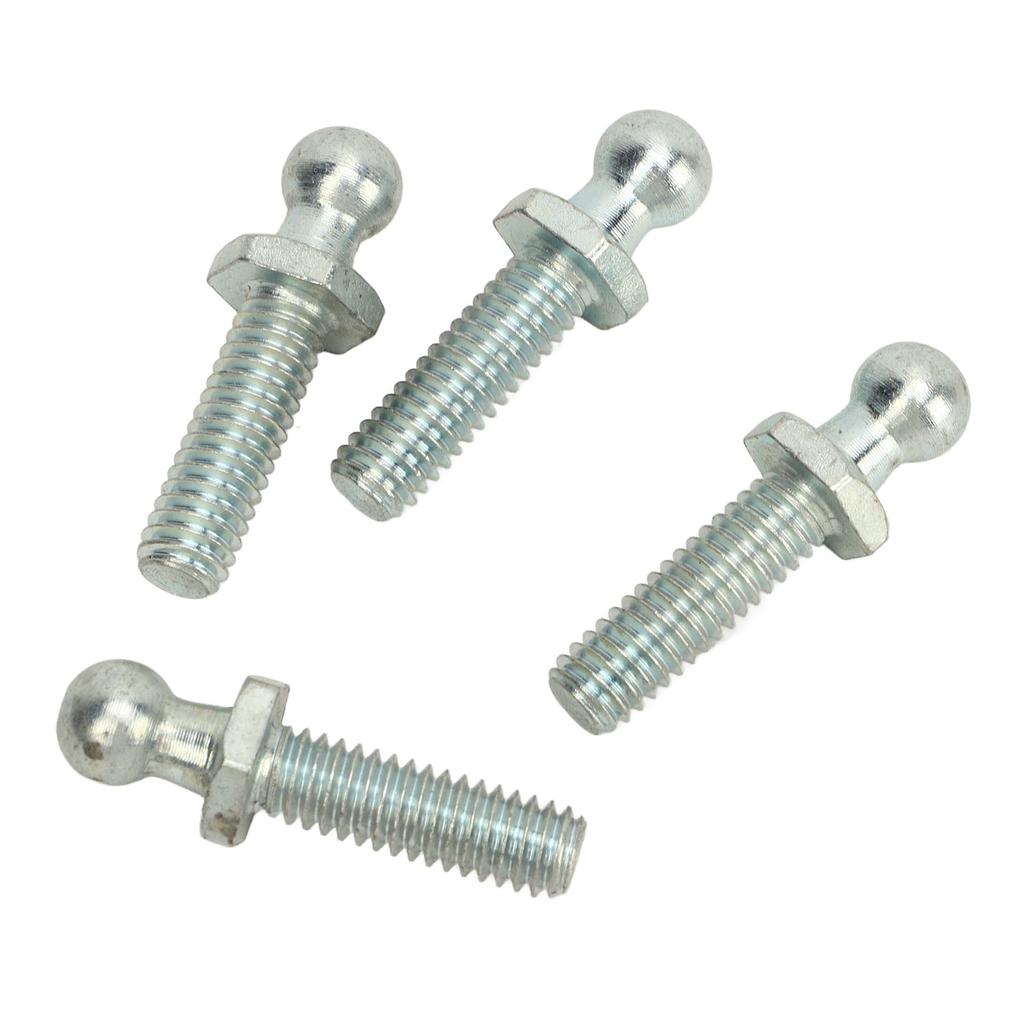 4Pcs 10mm Studs 5Celsius16‑18 Thread High Hardness Rugged Stable Studs Washers Kit for Tool Boxes RVs Cars