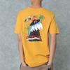 Vans Asia Artist Collab Edition Print Short Sleeve T-Shirt Men Tops Yellow VN0A4RAY50X