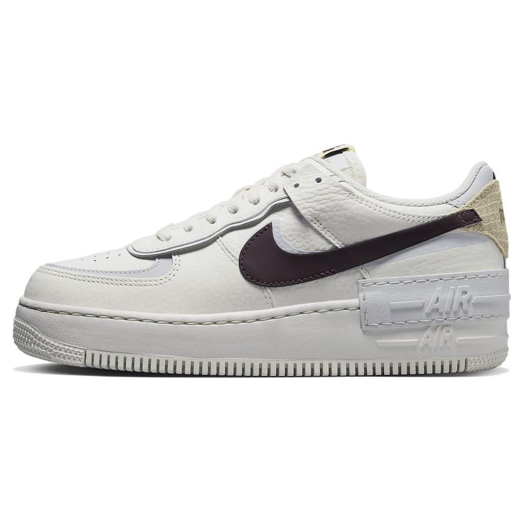 New Nike Air Force 1 Low Shadow Sail Earth Python Women's FD0804-100