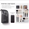 Portable Stand-Up Cosmetic Bag for Women Travel Clear Zipper Makeup Bag Oxford Makeup Brush Holder Organizer Bag Toiletry Bag