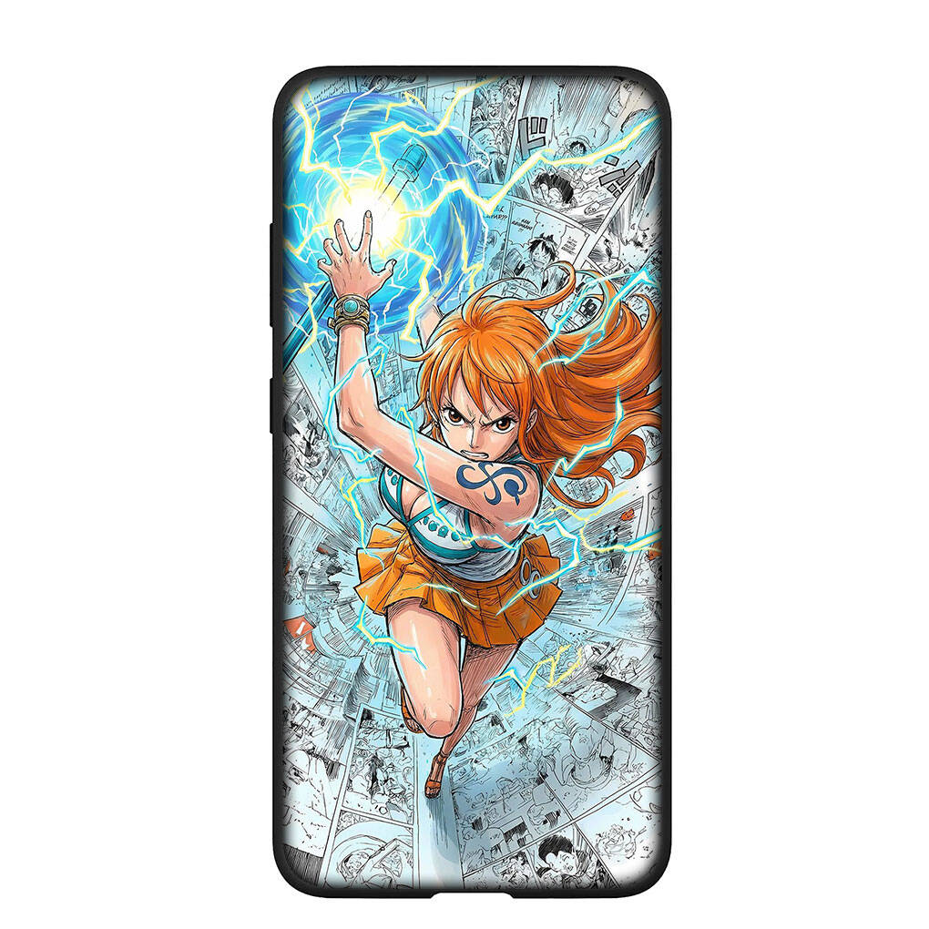 Phone Case for iPhone 17 15 16 Plus Xiaomi Poco X7 X6 F8 F7 M8 C85 C75 Redmi Note 14 12 11 13 Pro Max A4 14C 13C 15C Coque Nami One Pieces Luffy Cover