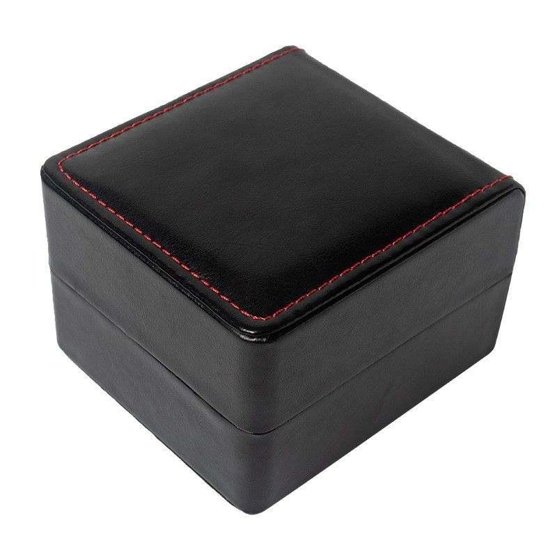 PU Leather Men's Watch Box, Single Watch Jewelry Box, Watch Storage Box, Mechanical Watch Minimalist Jewelry Packaging Box, Gift Box