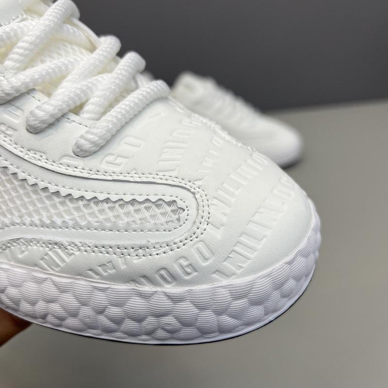 Fashion Summer Breathable Deodorant Mesh Sneakers Trendy Versatile Little White Shoes Outdoor Sports Leisure Shoes Men Tenis Para Hombre