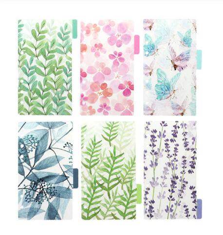 A5 A6 A7 Transparent Loose Leaf Binder Loose Strap Loose Leaf Inner Core Note Book Journal Planner Office Supplies