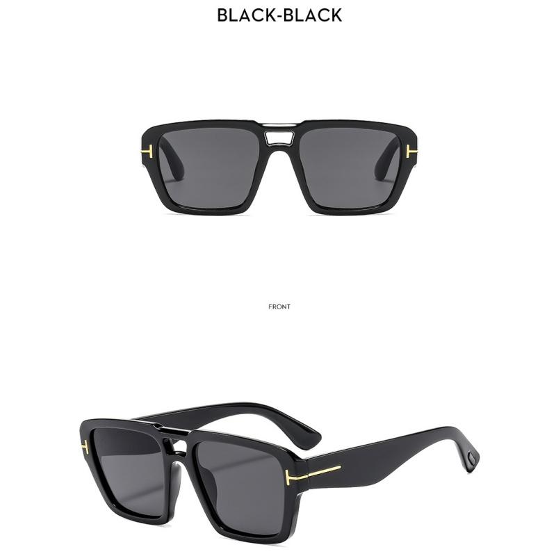 Women's sunglasses, square T-shaped sunglasses, men's and women's fashion sunglasses