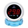 Universal Car Digital 52mm Water Temperature Gauge  LED Display Meter 9-36V with Temperature Sensor Alarm Function Water Temp