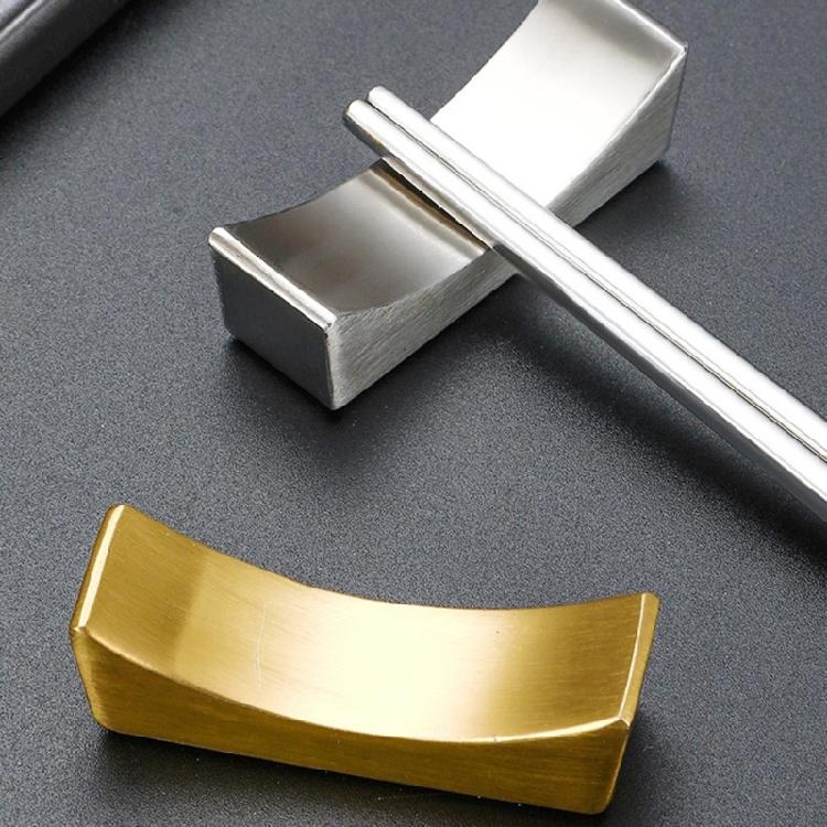 1 Pair Chopstick Rests Practical Spoon Holder Ingot Shaped Chopsticks Organzier
