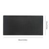 Bar Mat Rubber Coffee Bar Mats Anti-slip PVC Cup Mat Waterproof Heat Resistant Drain Mat for Bar Cafe Barista Cocktail Bartender Cup Holders 5