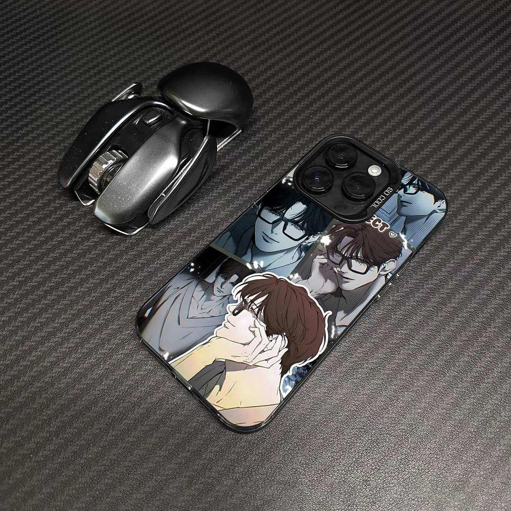 Nerd Project Bl Anime Phone Cases For iPhone 17 16 15 14 13 12 11 Plus Pro Max Colorful Case