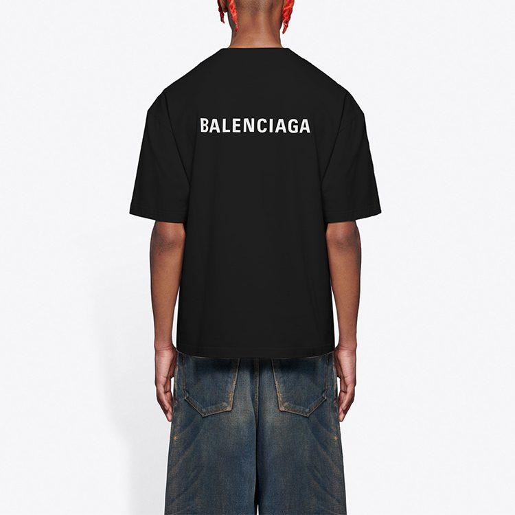 Balenciaga T-shirt a maniche corte con vestibilità comoda 612966TIVG51070