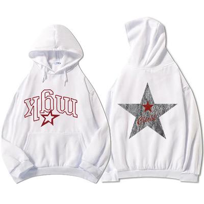 Bluzy z kapturem Lost Machine Gun Kelly Mgk Bluzy z długim rękawem Casual Grunge Streetwear Unisex Męska Bluza z kapturem z nadrukiem