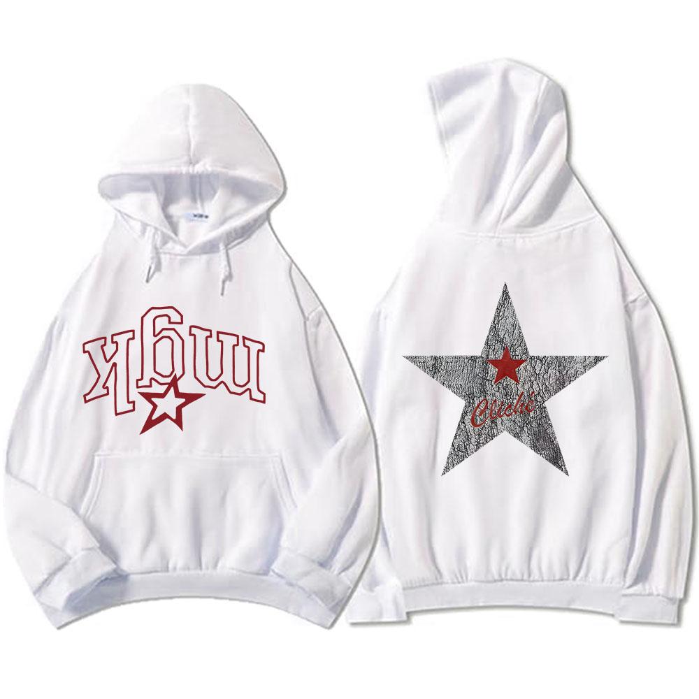 Tapt Hettegensere Machine Gun Kelly Mgk Sweatshirts Langermet Casual Grunge Streetwear Unisex Herre Hettegenser Trykk