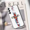 M-Martini Racing Horizontal Stripe  Phone Case For Samsung Galaxy A73,A72,A71,A70,A53,A52,A51,Others Soft Black Cover