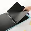 3 Ring Binder Dividers with 5-Tabs for Letter Size, 1/5 Cut, 3-Hole Punched, Write & Erase Plastic Binder Dividers Extra Durable Section Index