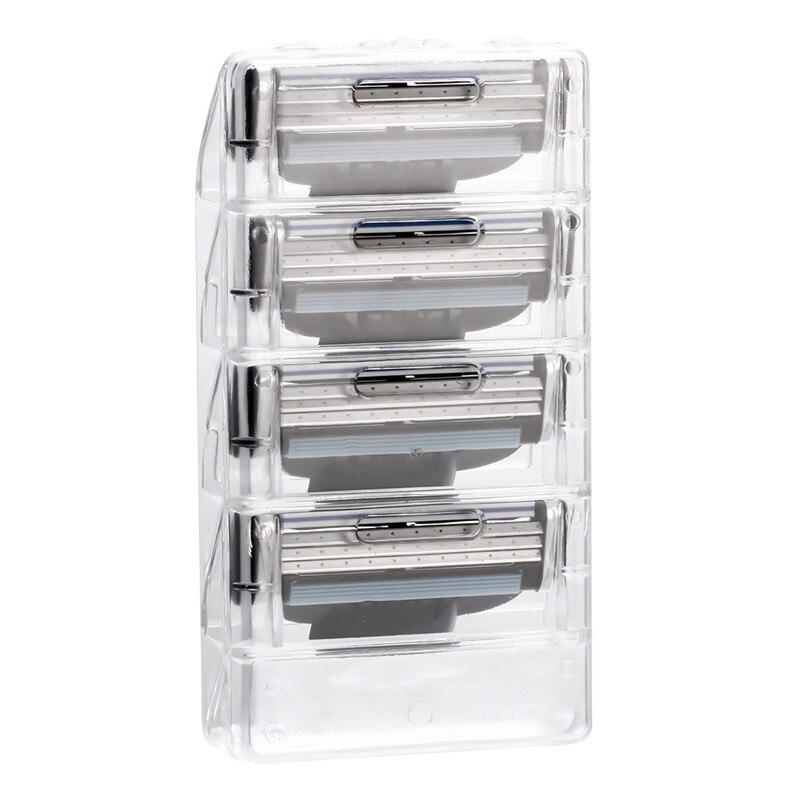 4Pcs/Lot Raplace Head Razor Blade For Men Shaving Face Care Cassette Shaving Gillettee