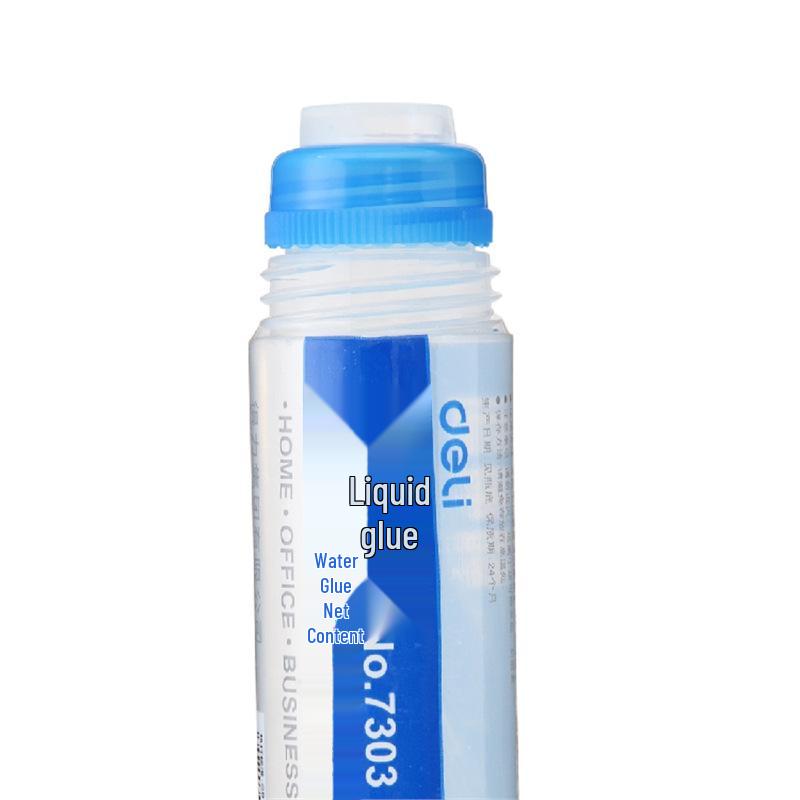 Deli Office 7303 Liquid Glue - 125ml Strong, Safe, and Solid Sealing Glue