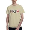 Custom 2026 Football Soccer Cups For Unisex 100 Cotton Tshirt Leisure Tees Short Sleeve Usa Canada Mexico Tshirts Slim Fit