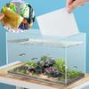 30pcs Aquarium Color Absorber Sheets Special Material for Yellow & Green Stain Removal, Filter Cloth To Remove Fish Poop, Water Purification Paper
