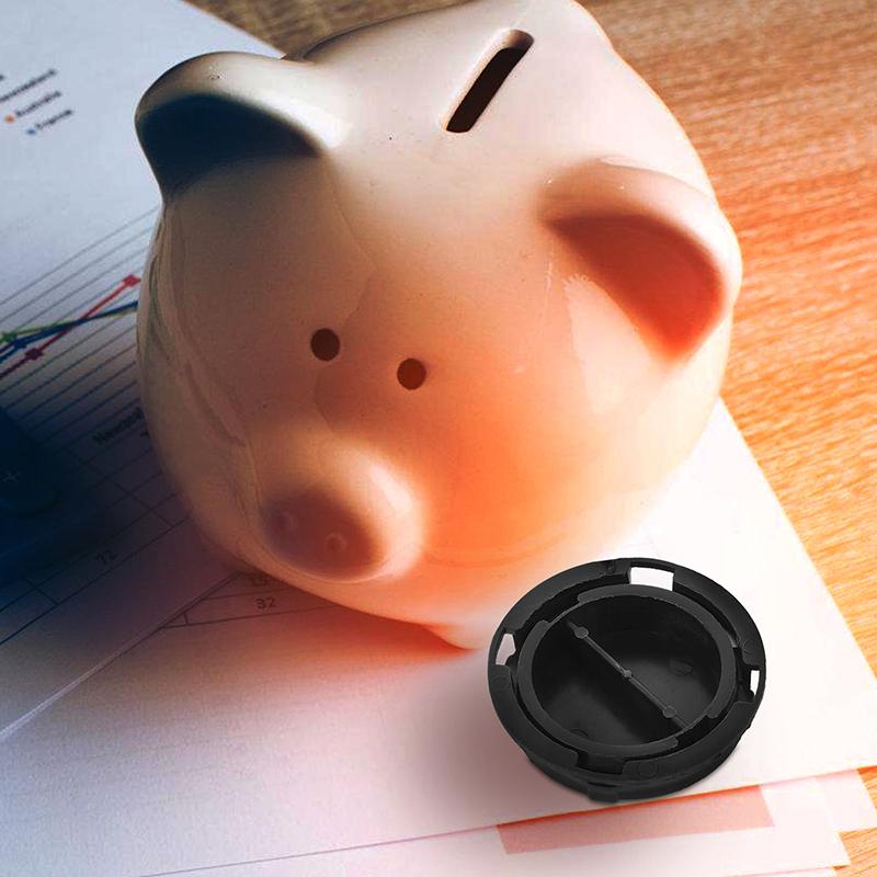 5 Stück Vinyl Sparschwein Stopfen Kappen Lochstopfen Ersatzstopfen Klein ABS Bodenabdeckung