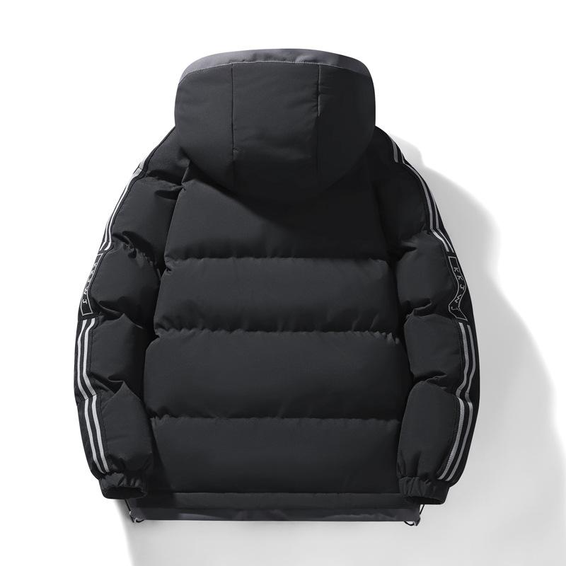 Warm Cotton-padded Jacket for Men and Women of the Same Style 2025 New Autumn and Winter Korean Version Trend Loose and Thickened To Keep Out the Cold