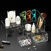 Acrylic Cube Display Box Stand 5 Sided for Parties Cosmetics Cupcake