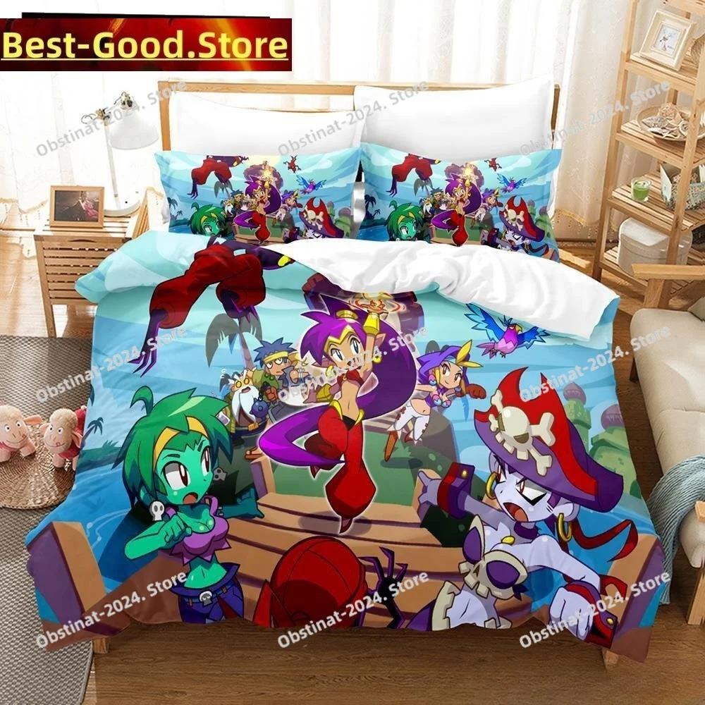 New Shantae Half-Genie Hero Bedding Set Duvet Cover Full Queen King Size Pillowcase Bed Printed Aldult Kid Bedroom Single Twin