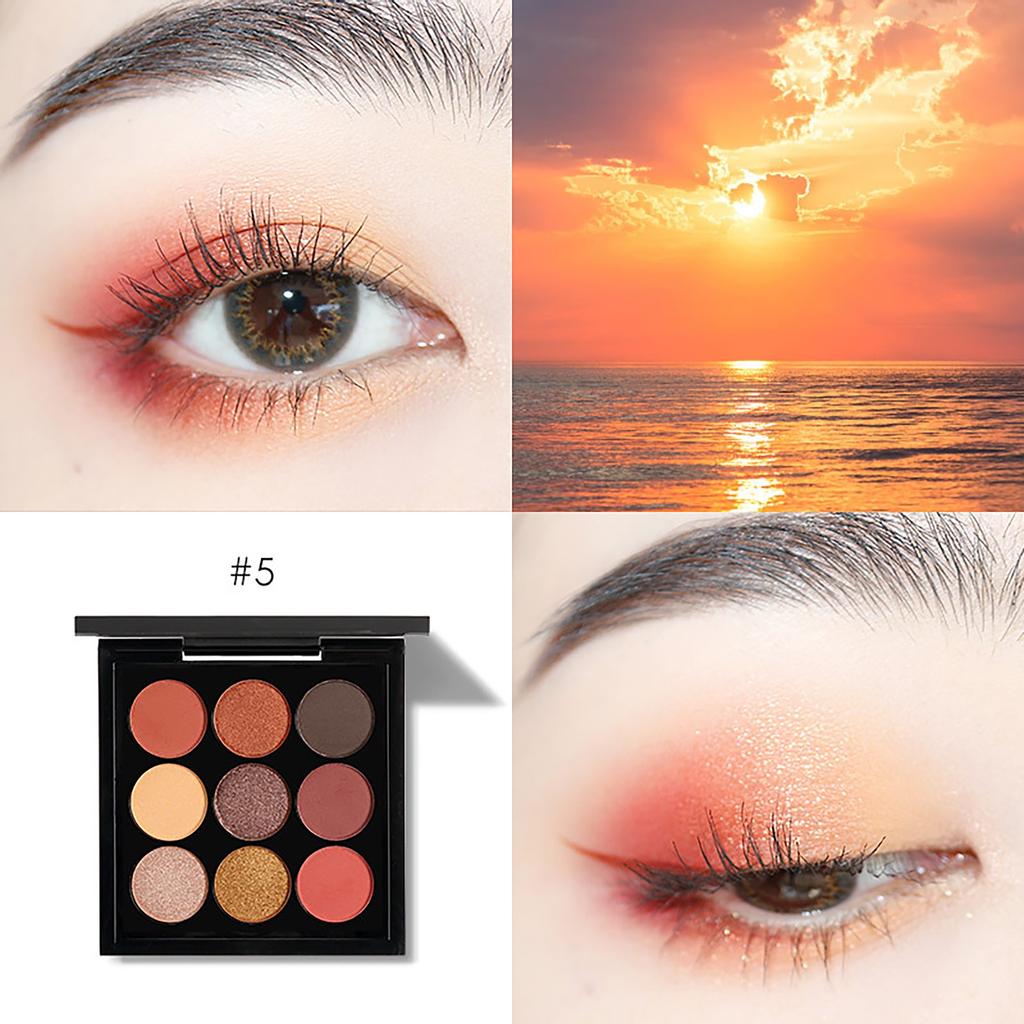 Farbe Glitzer Lidschattenpuder Matt Lidschatten Kosmetik Make-up