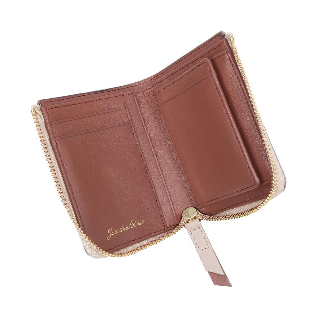 Jewel Narrows Leather Wallet Wallet 15142 [Brillon Wallet] Bi-fold No.