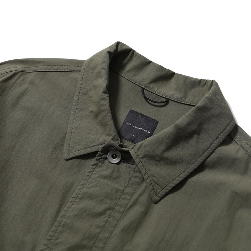 Moif [Ss25] Over Work Jacket / Light Olive