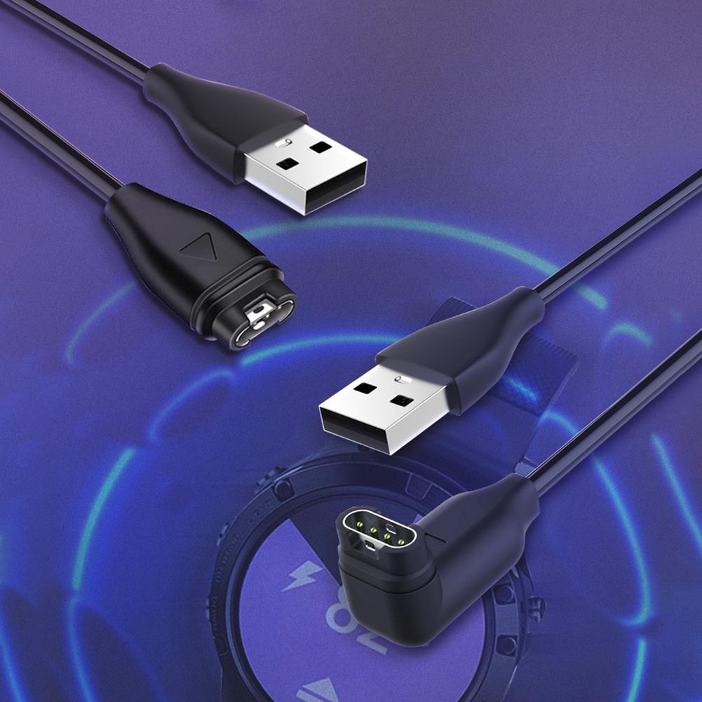 1m/17cm Charging Cable Replacement Parts Charger Cable Accessories Magnetic Charging Cord Portable for Garmin Fenix 7/7S/7X/6/6S