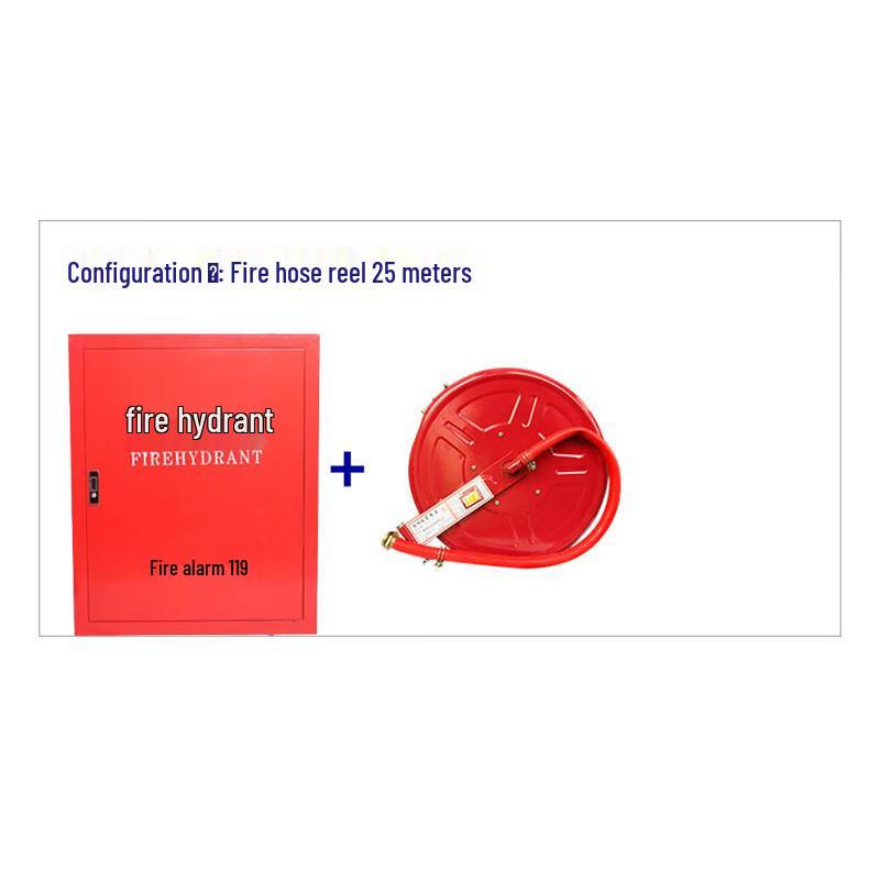 DAXTE Fire Hydrant & Extinguisher Cabinet 25m Hose