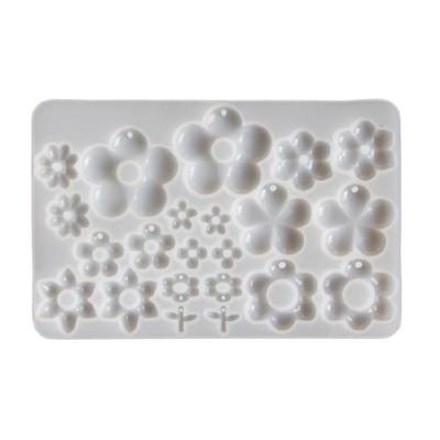 Premium Silicone Mold For Round Flower Earrings And Jewelry DIY Crafting With Easy Demolding